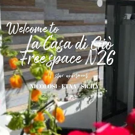 La Casa Di Gio - Free Space N26 Nicolosi Exterior foto