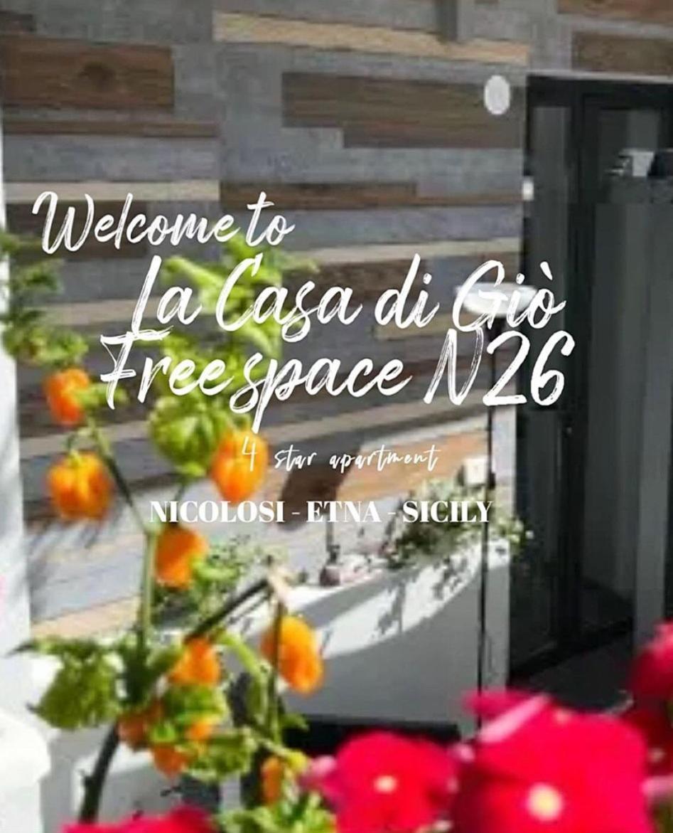 La Casa Di Gio - Free Space N26 Nicolosi Exterior foto